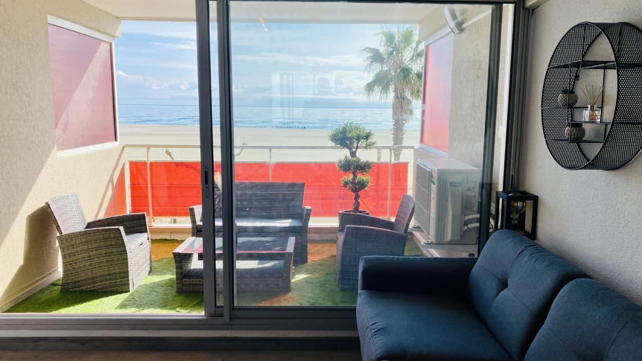 "Dream" Magnifique Vue Mer, Terrasse, Parking, Le Reve Lägenhet Canet-en-Roussillon Exteriör bild